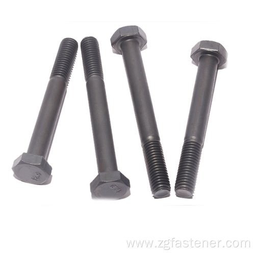 Black oxide Hex Bolt DIN931